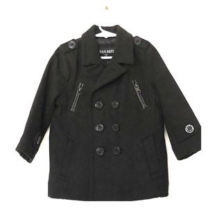 Urban Republic 4T Pea Coat Black